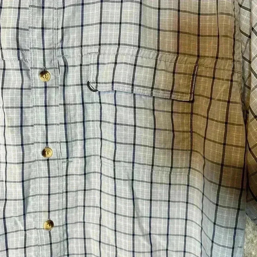 The North Face Plaid Short Sleeve Button Down - Large - Picture 2 of 6